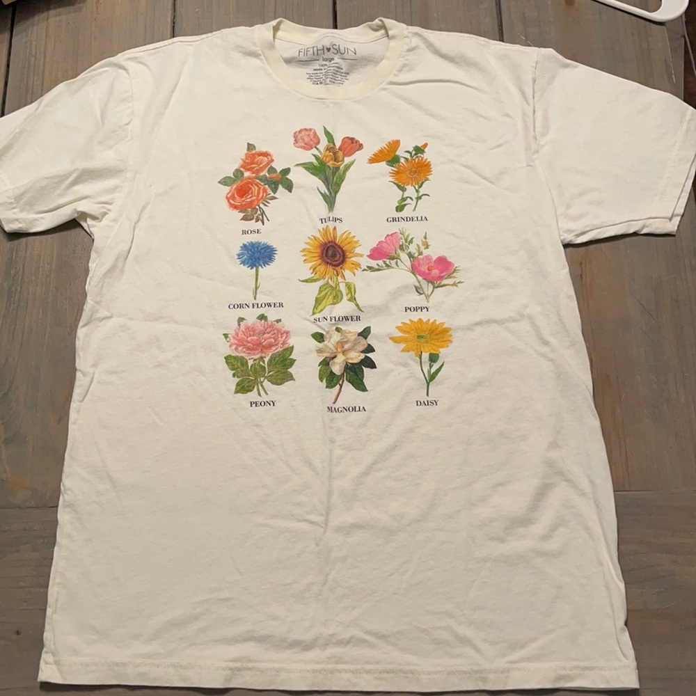 Flower Graphic Tee